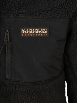 Napapijri Vest Yupik Fleece Zwart - L,M,XXL
