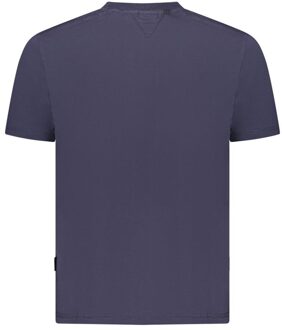 Napapijri Vlag Graphic T-shirt Donkerblauw