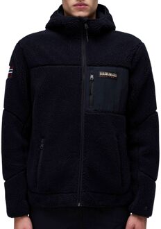 Napapijri Yupik Full-Zip Hooded Fleecejas Heren - XXL