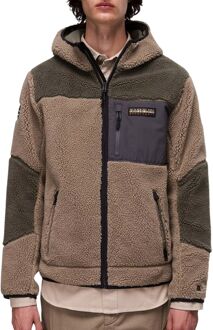 Napapijri Yupik Full-Zip Hooded Fleecejas Heren - XXL