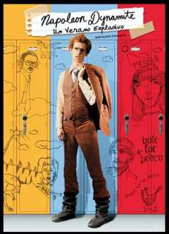 Napoleon Dynamite Poster Women's Cropped Hoodie - Black - XS - Zwart