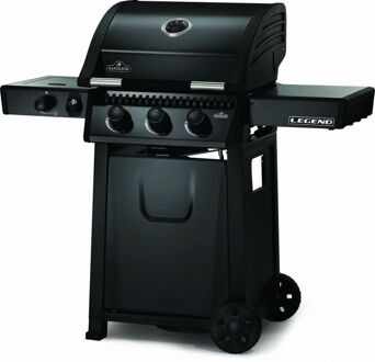 Napoleon Legend 365 SB - Gasbarbecue - Zwart - 46x51 cm - 3 Branders - 1 Zijbrander