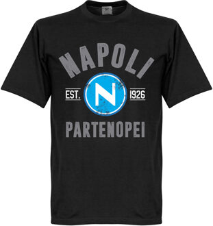 Napoli Established T-Shirt - Zwart