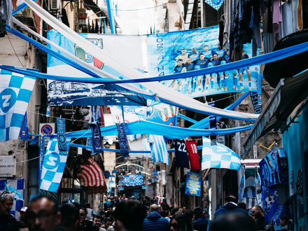 Napoli vs AS Roma (Serie A) (Vliegtuig)