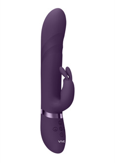Nari - Vibrating and Rotating Beads, G-Spot Rabbit - Purple