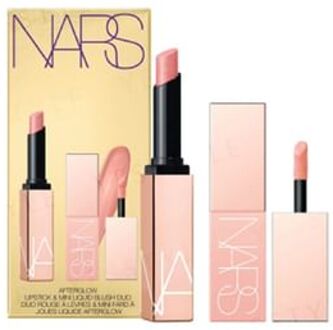 NARS Afterglow Lipstick & Mini Liquid Blush Duo Set 1.5g + 3.2ml