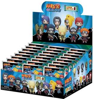 Naruto 3D Foam Bag Clips Series 7 Display (24)