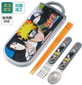 Naruto Chopsticks & Spoon & Fork Set Team 7