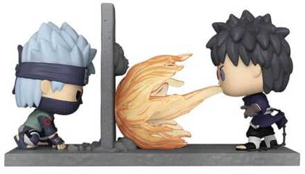 Naruto POP! Moment Vinyl Figures Kakashi Vs Obito 9 cm