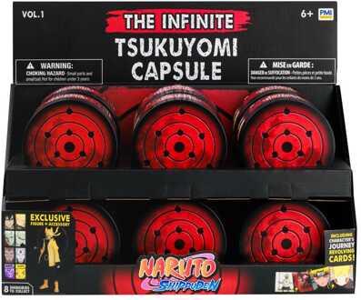 Naruto Shippuden Blind Capsule Figures Infinite Tsukuyomi 7 cm Vol. 1 Display (12)