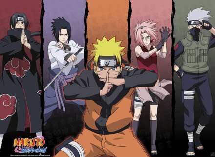 NARUTO SHIPPUDEN - Poster Shippuden Group #1 (52x38)