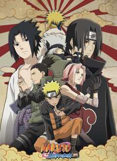 NARUTO SHIPPUDEN - Poster Shippuden Group #2 (52x38)