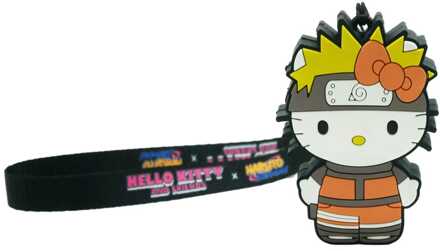 Naruto Shipudden x Hello Kitty PVC Keychain Hello Kitty Naruto