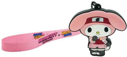 Naruto Shipudden x Hello Kitty PVC Keychain My Melody Sakura
