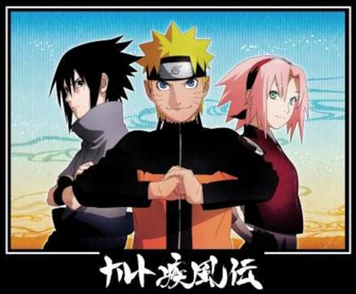 Naruto Team Unisex T-Shirt - Black - XL Zwart