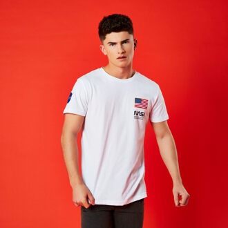 NASA Base Camp Unisex T-Shirt - White - S Wit