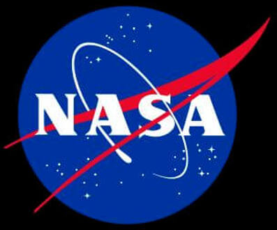 NASA Logo Insignia Dames T-shirt - Zwart - 3XL