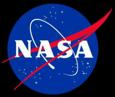 NASA Logo Insignia Dames Trui - Zwart - S