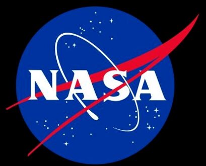 Nasa Logo Insignia T-shirt - Zwart - 3XL