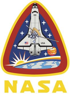 NASA Satellite Hoodie - White - S - Wit