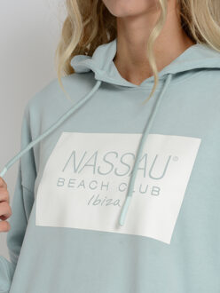 Nassau Strand Hoodie NB231058 - maat S Lichtblauw