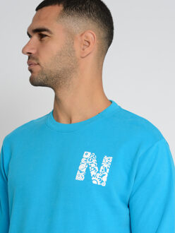 Nassau Strand Sweatshirt NB231045 Blauw - XL