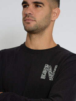 Nassau Strand Sweatshirt NB231045 Zwart - 2XL