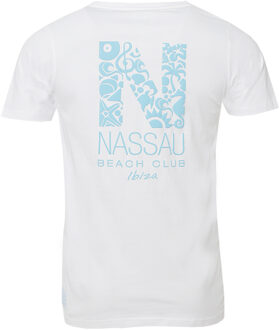 Nassau Strand T-Shirt NB22014 Wit - M