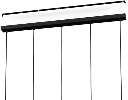 Nastasia Hanglamp - E27 - 100 cm - Zwart