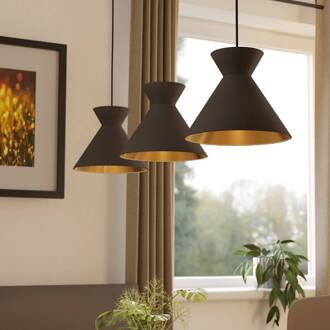 Nastasia Hanglamp - E27 - 100 cm - Zwart