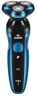 Nat droog elektrisch scheerapparaat mannelijke scheerapparaat voor mannen oplaadbare baard scheren machine facial multifunctionele reiniging scheerapparaat ki 1in1