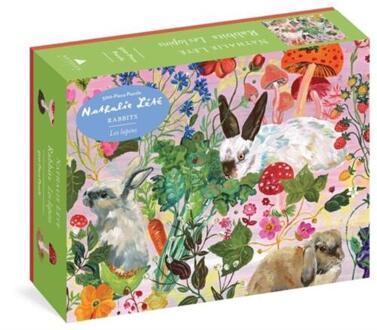 Nathalie Lete: Rabbits 500-Piece Puzzle -  Artisan Puzzle, Nathalie Lete (ISBN: 9781648290473)