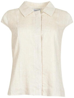 Nathan-blouse sand su25.20.800 - maat 38 Beige