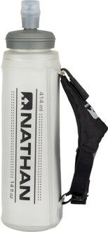 Nathan Pinnacle Lite 414ml Soft Flask zwart - ONE-SIZE