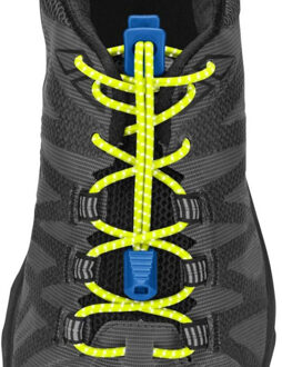 Nathan Run Laces Reflective Safety Yellow / Electric Blue - Veters
