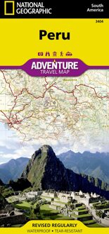 National Geographic Adventure Map Peru