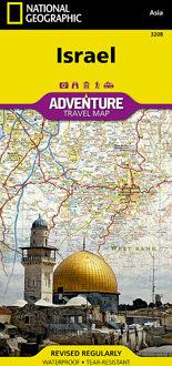 National Geographic Israel Map