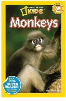 National Geographic Kids Readers: Monkeys - Anne Schreiber