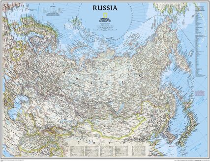 National Geographic Maps Russia