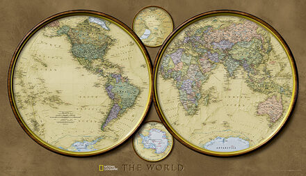 National Geographic Maps The World
