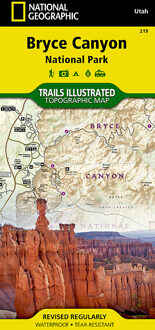 National Geographic Trails Illustrated Map Bryce Canyon National Park