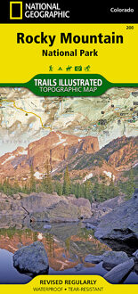 National Geographic Trails Illustrated Map Rocky Mountain National Park