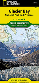 National Geographic Trails Illustrated Topographic Glacier Bay National Park and Preserve