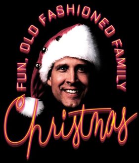 National Lampoon Fun Old Fashioned Family Christmas Men's Christmas T-Shirt - Black - 3XL Zwart