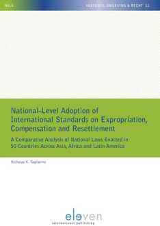National-Level Adoption of International Standards on Expropriation, Compensation and Resettlement - Nicholas K. Tagliarino - ebook