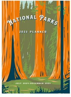 National Parks 2025 Weekly Planner - Editors of Rock Point