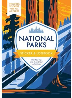 National Parks Sticker & Logbook - Editors of Chartwell Books