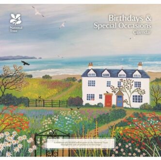 National Trust, Birthday Perpetual Midi Calendar 2025 - Calendars, Carousel
