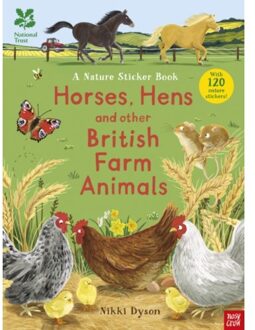 National Trust: Horses, Hens And Other British Farm Animals - National Trust Sticker Spotter - Nikki Dyson