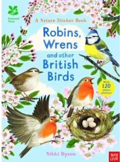 National Trust: Robins, Wrens And Other British Birds - National Trust Sticker Spotter Books